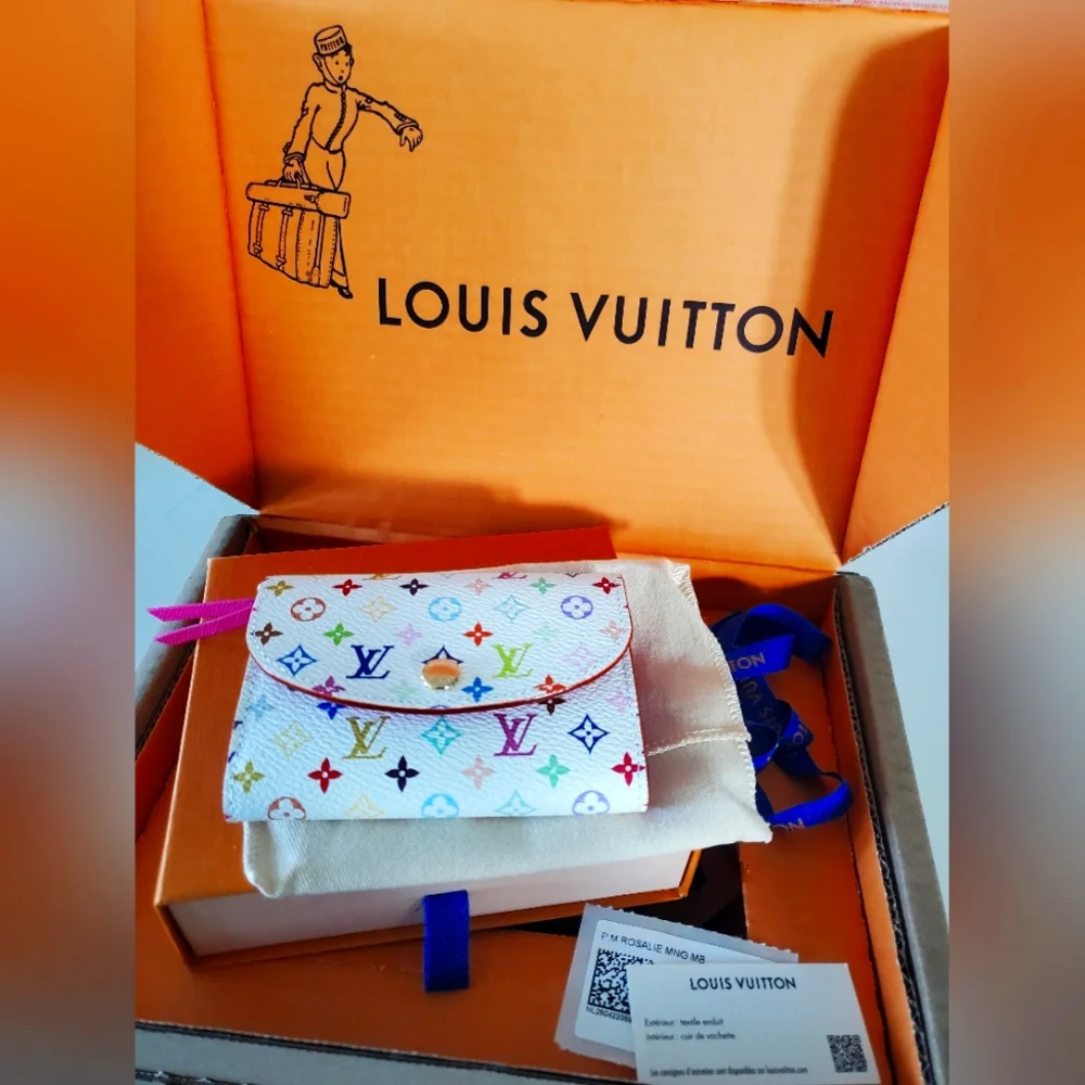 Louis Vuitton Murakami Rosalie Wallet - Picture 1 of 11